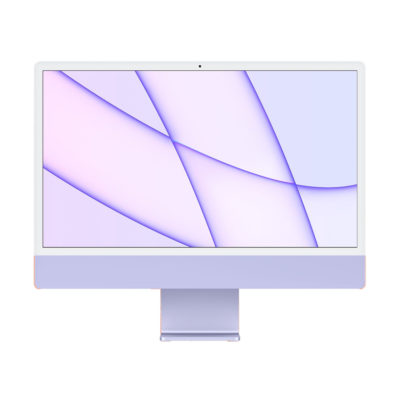 Apple iMac M1 chip 8-core CPU and 8-core GPU, 256GB 8GB- Purple