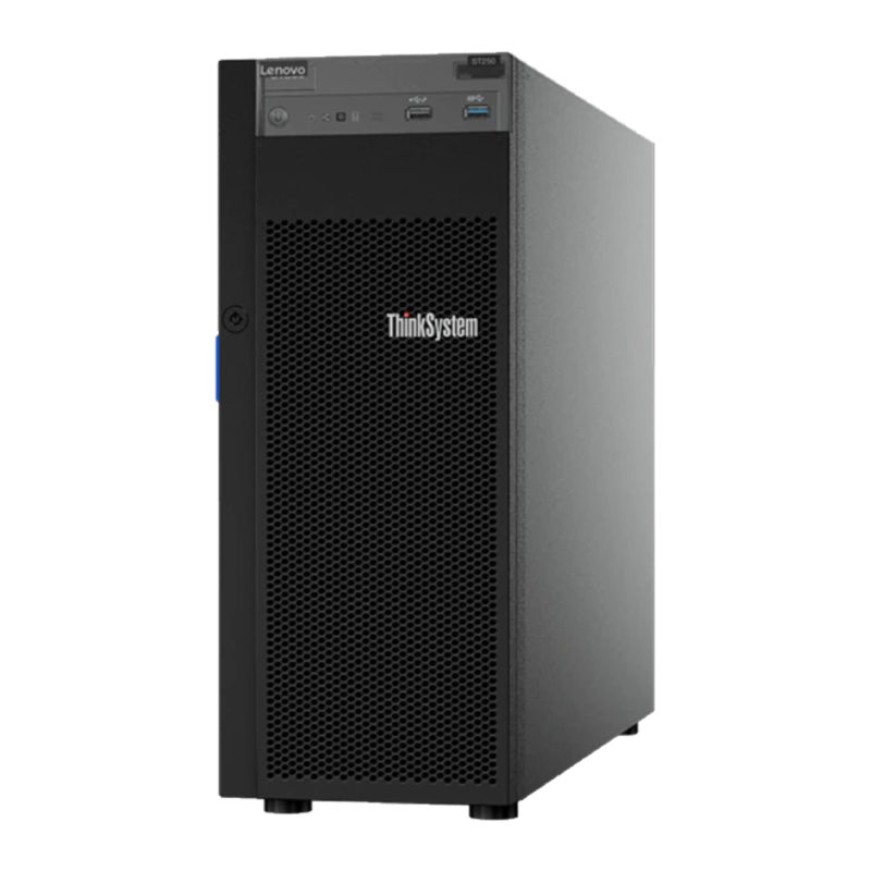 Lenovo Think System ST250 Tower Server Intel Xeon E-2226G 6C 80W